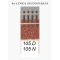 BALLAST - grana fine - 400 gr - rosso 